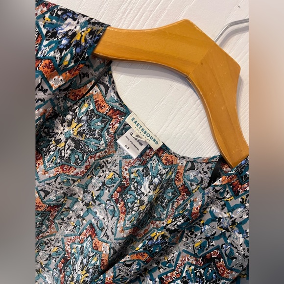 Earthbound Trading Company Celestial Star Multicolor Shawl/Wrap - Picture 3 of 6